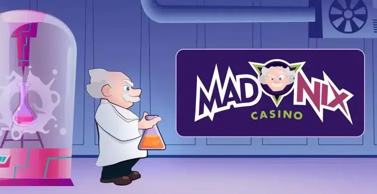 Capture d'écran de l'app Madnix Casino